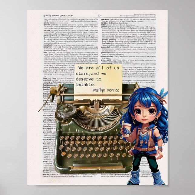 Poster Somos todos nós estrelas — Brilho (Frente)