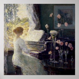 Poster Sonata de Frederick Childe Hassam