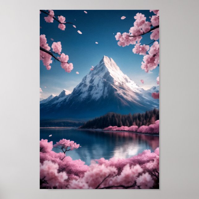 Poster Sonhador Serenity e Springtime Fantasy (Frente)