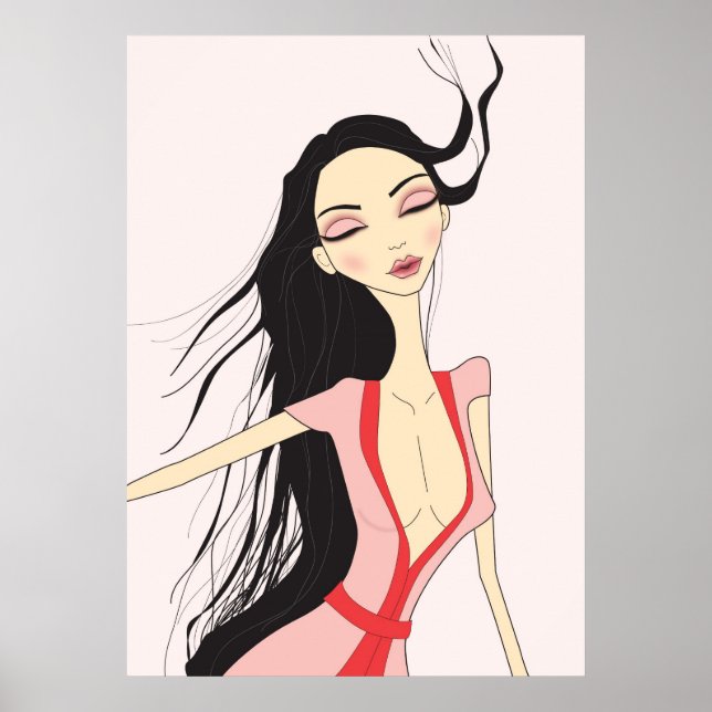 Poster sonhadora (Frente)