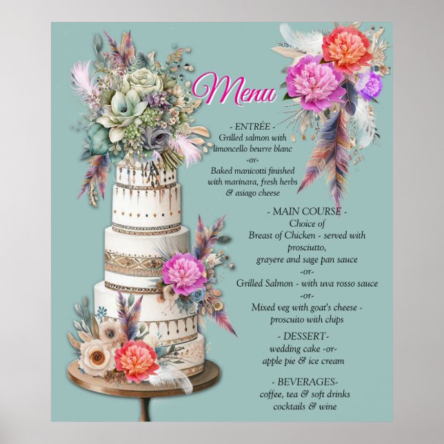 Poster Sonhadores em tema boêmico (Frente)