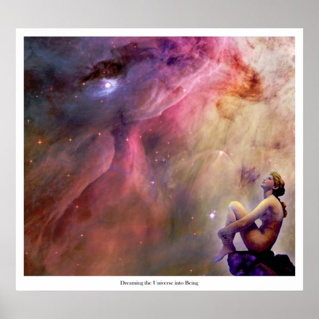 Pôster Sonhando com o Universo em Ser (Frente)