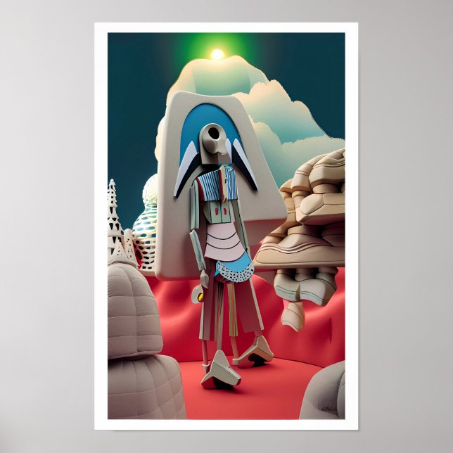 Poster Sonhando na Batalha de Kadesh (Frente)