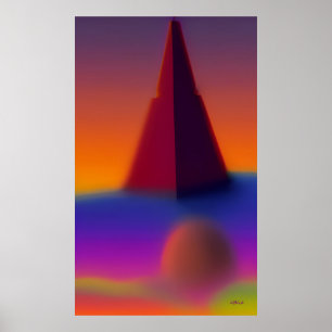 Poster Sonhando uma Pirâmide