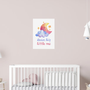 Poster Sonhe grande pequeno