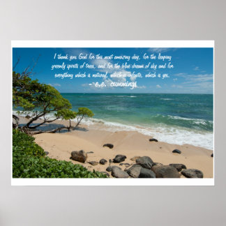 Pôster Sonho Azul de Céu