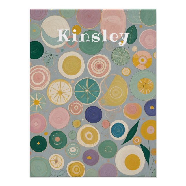 Pôster Sonho Caleidoscópio Personalizado (Frente)