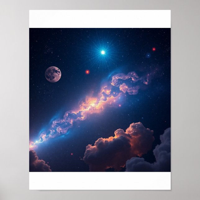 Poster Sonho Celestial (Frente)