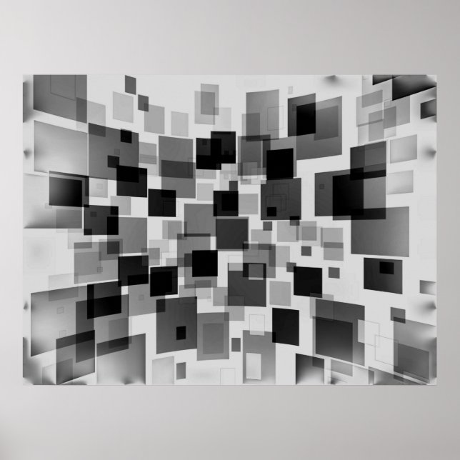 Poster Sonho Cubista (Frente)