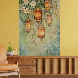 Poster Sonho da Lanterna, reminiscente de marroquino ou s