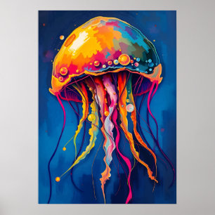 Poster Sonho De Água-Velho Arco-Íris - Brilho Do Oceano P