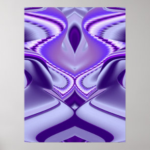 Poster Sonho de Flor Roxa