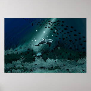 Poster Sonho de golfinho