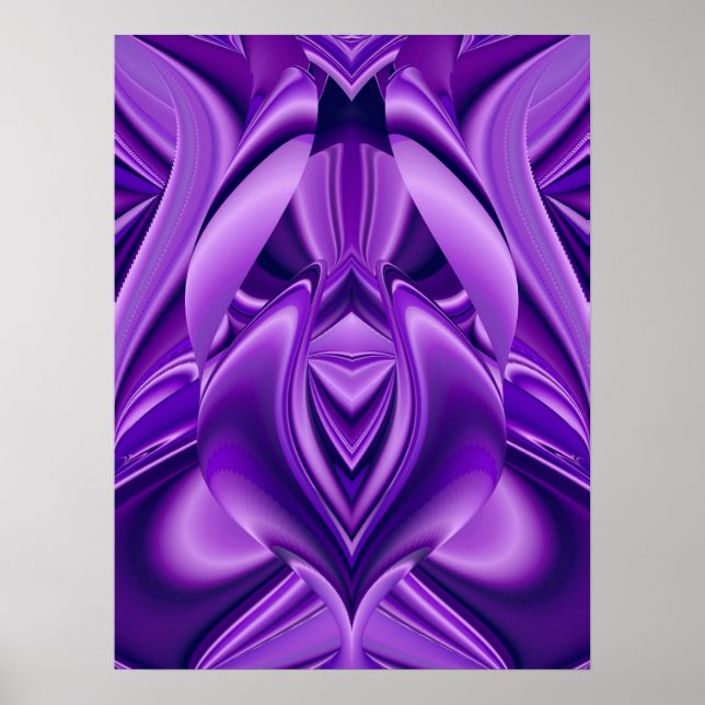 Pôster Sonho de Lírio Roxo (Frente)