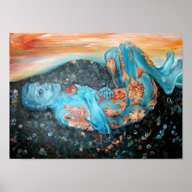 Pôster sonho de peixe (Frente)