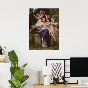 Poster Sonho de Primavera, Rêve de Printemps por Bouguer