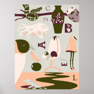 Poster Sonho de zoológico