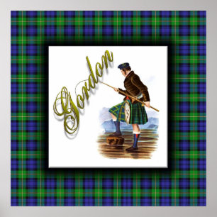 Pôster Sonho do Scottish de Gordon do clã
