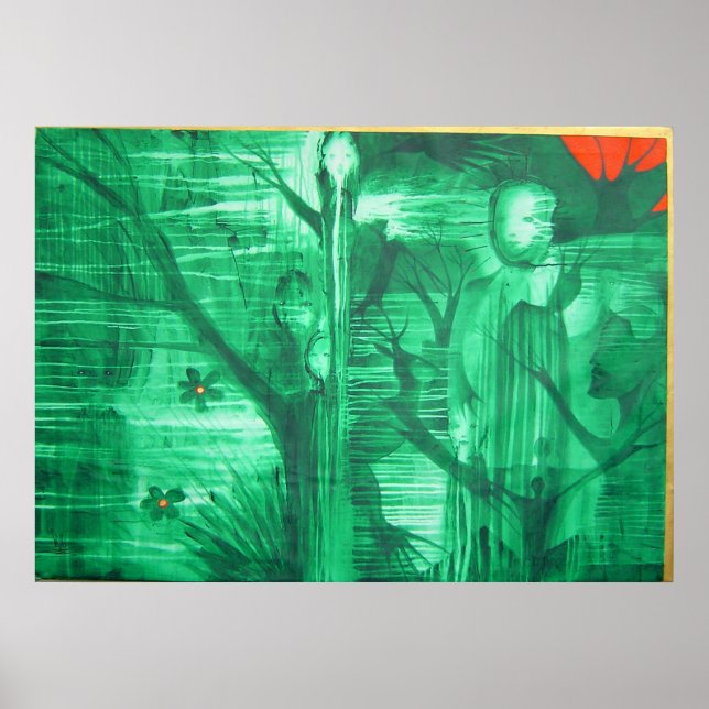 Pôster sonho em verde (Frente)