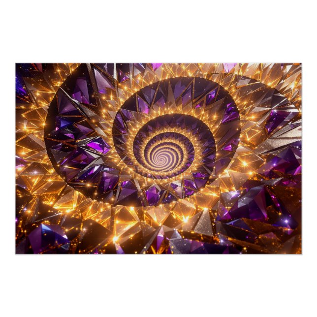 Pôster Sonho Espiral do ouro (Frente)