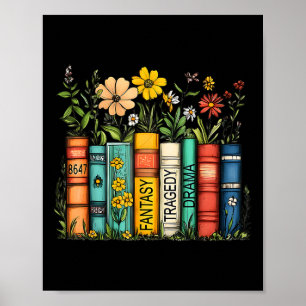 Poster Sonho Farto Bicicleta Floral Feliz 8647 Trum