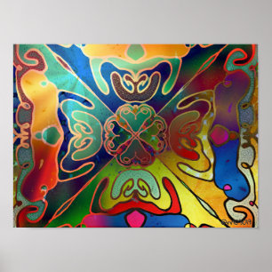 Poster Sonho Iridescente