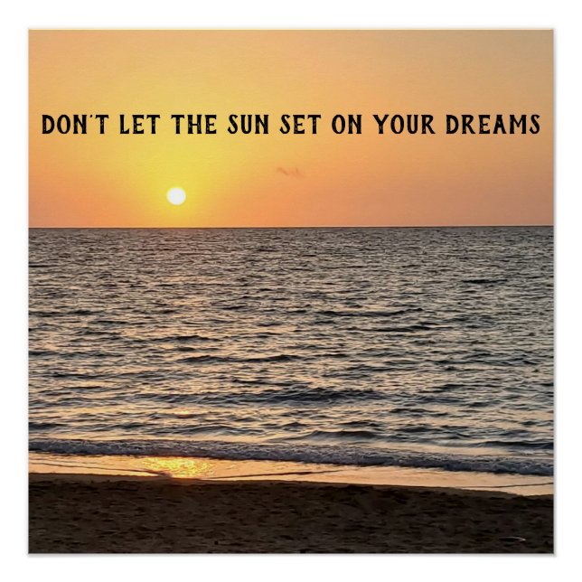 Pôster Sonhos (Frente)