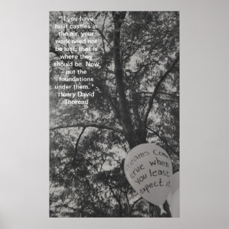 Pôster Sonhos Acontecem