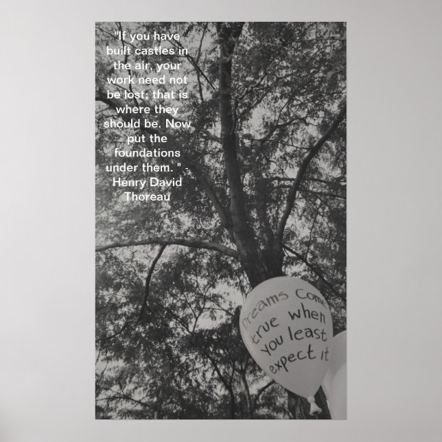 Pôster Sonhos Acontecem (Frente)