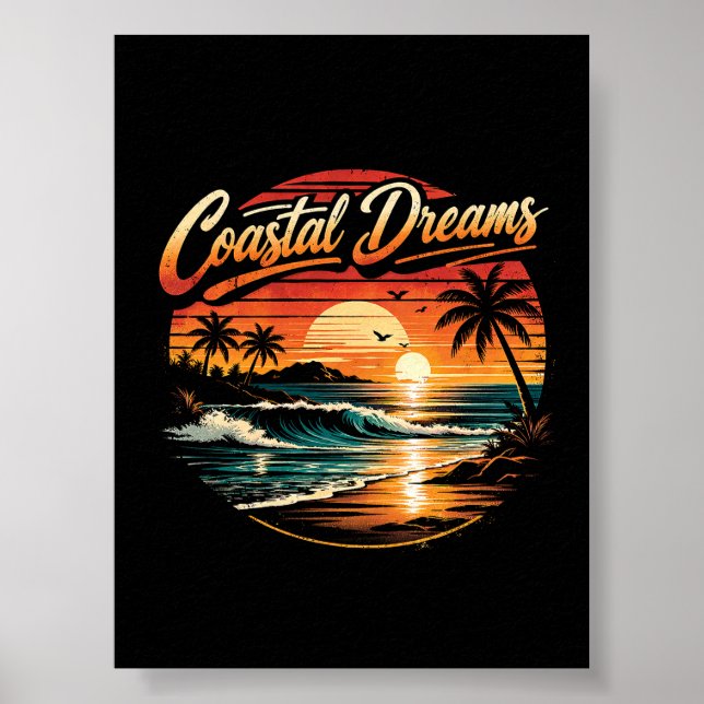 Poster Sonhos Costeiros (Frente)