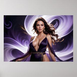 Poster Sonhos da Mulher Sedutora das Águas Roxas 3