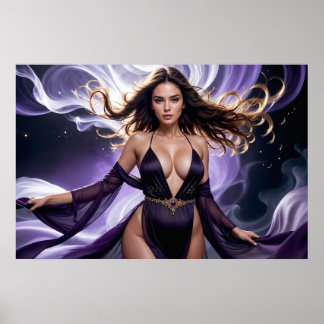 Poster Sonhos da Mulher Sedutora das Águas Roxas 4