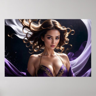 Poster Sonhos da Mulher Sedutora das Águas Roxas 5