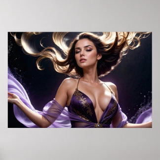 Poster Sonhos da Mulher Sedutora das Águas Roxas 6