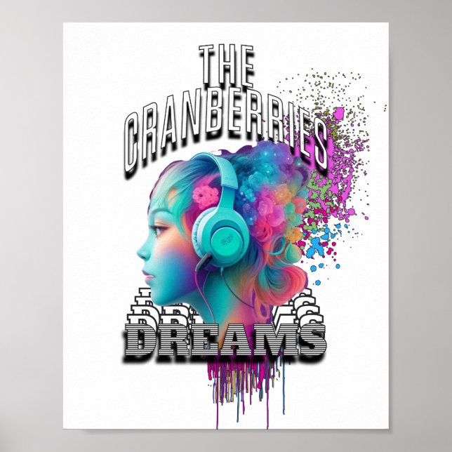 Poster Sonhos de CRANBERRIES (Frente)