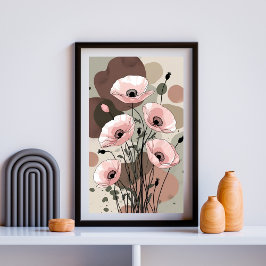 Poster Sonhos de Papoula Terrosa