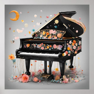 Poster Sonhos de Piano Caprichosos