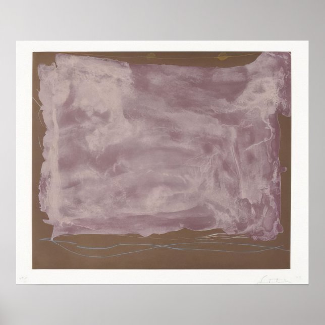Poster Sonhos de Soho - 1987   - Helen Frankenthaler (Frente)