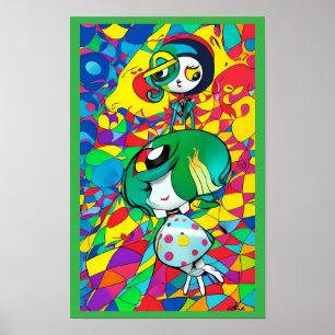 Poster Sonhos de uma Infância Cartoon