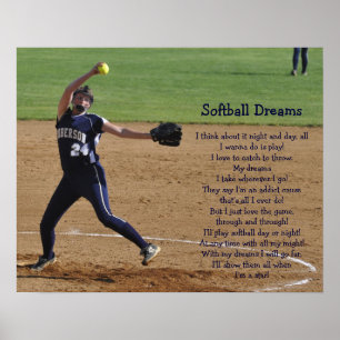 Pôster Sonhos do softball