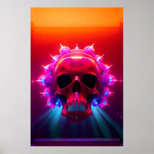 Poster Sonhos Elétricos do Crânio