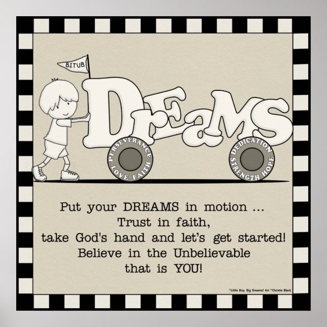 Poster Sonhos em Movimento (Frente)