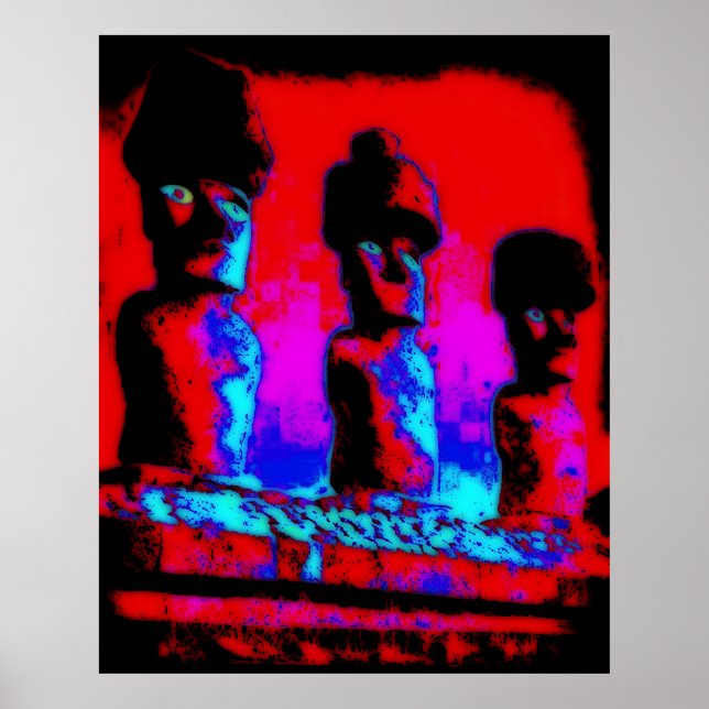 Poster Sonhos Eternos de RapaNui (Frente)