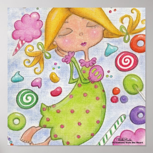 Poster Sonhos Mais Doces (Frente)