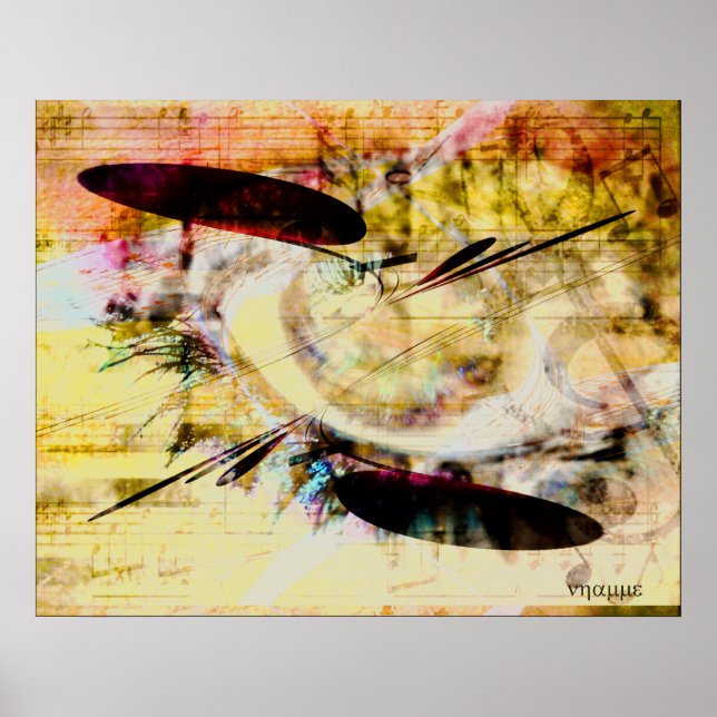 Pôster Sonhos Musicais (Frente)