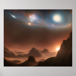 Poster Sonhos Planetários