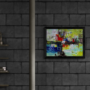 Pôster "Sonhos Vívidos", Arte Abstrata