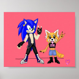 Poster Sonic & Retsuko