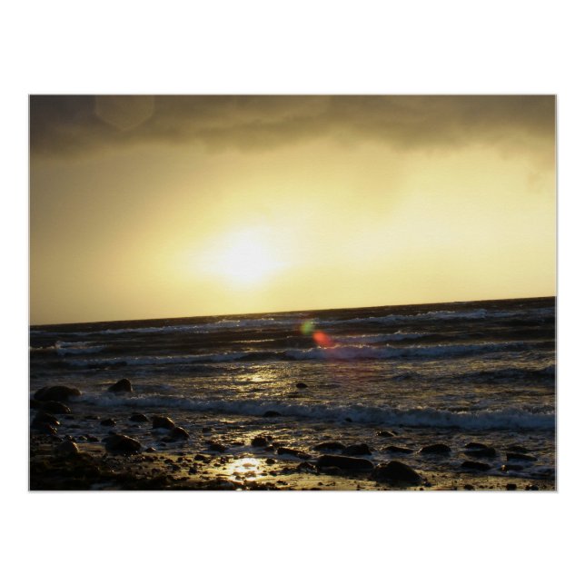 Pôster Sonnenuntergang Baltische See (Frente)