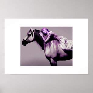 Poster sono com cavalo